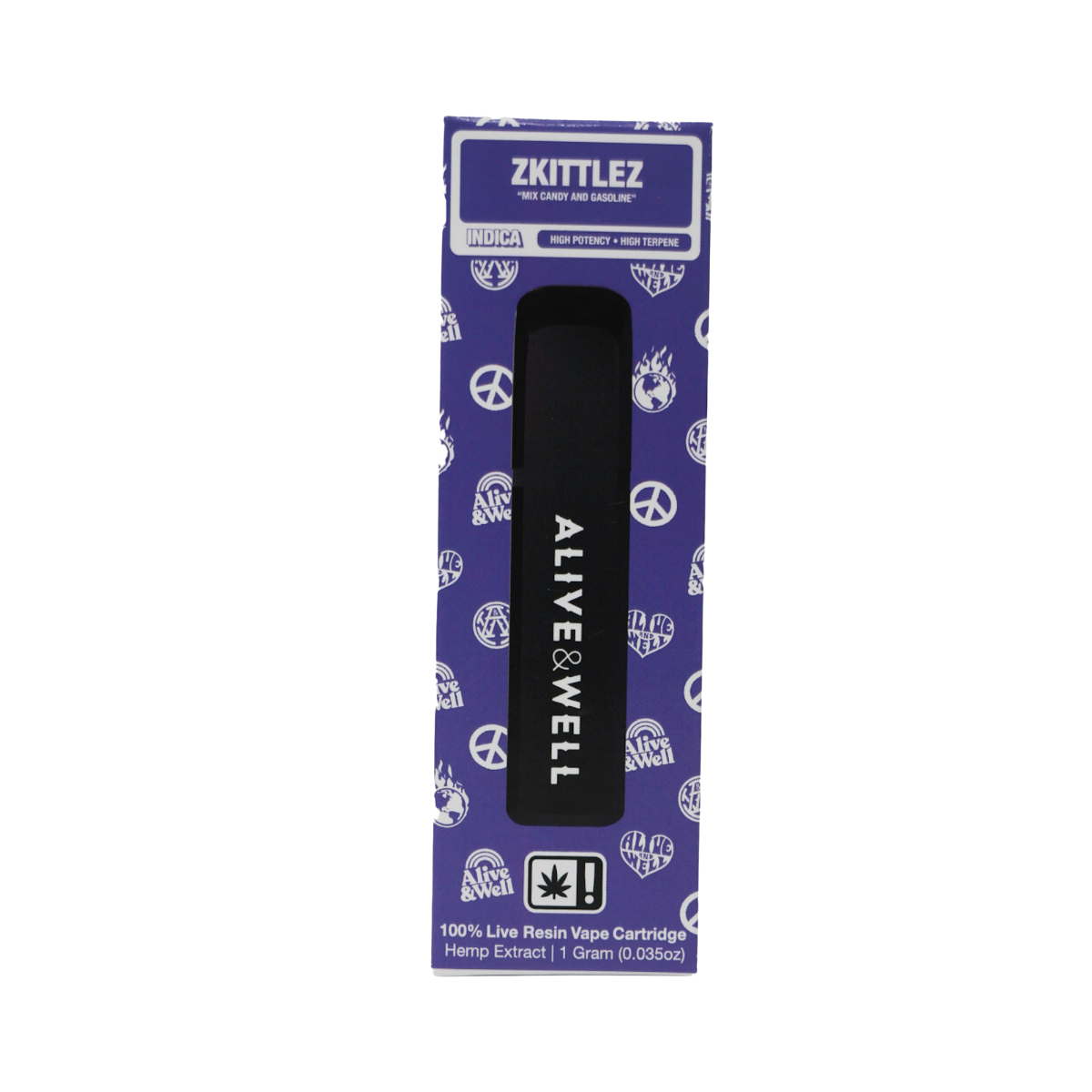 Alive & Well THCa Live Resin All-in-One - 1 Gram - Indica