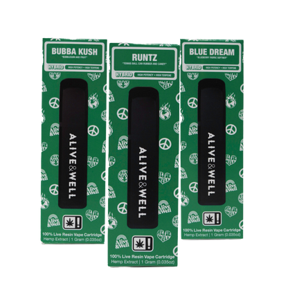 Alive & Well THCa Live Resin All-in-One - 1 Gram - Hybrid