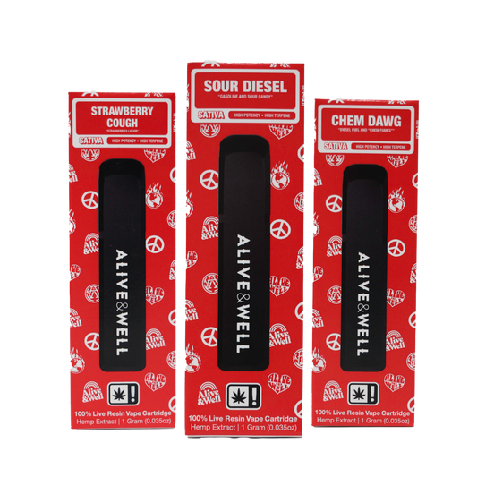 Alive & Well THCa Live Resin All-in-One - 1 Gram - Sativa