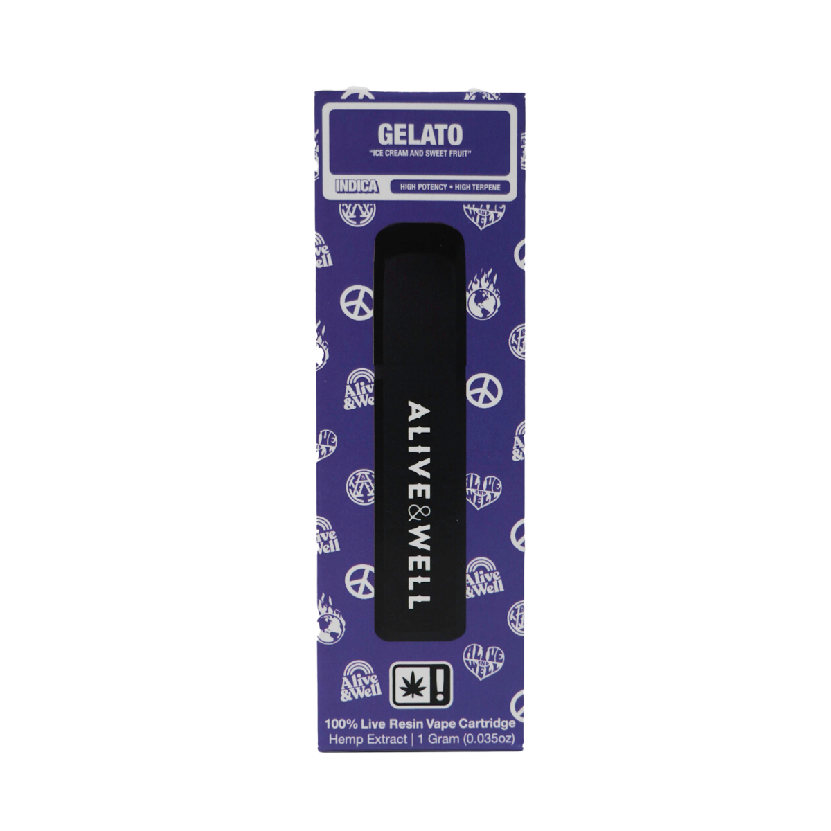 Alive & Well THCa Live Resin All-in-One - 1 Gram - Indica