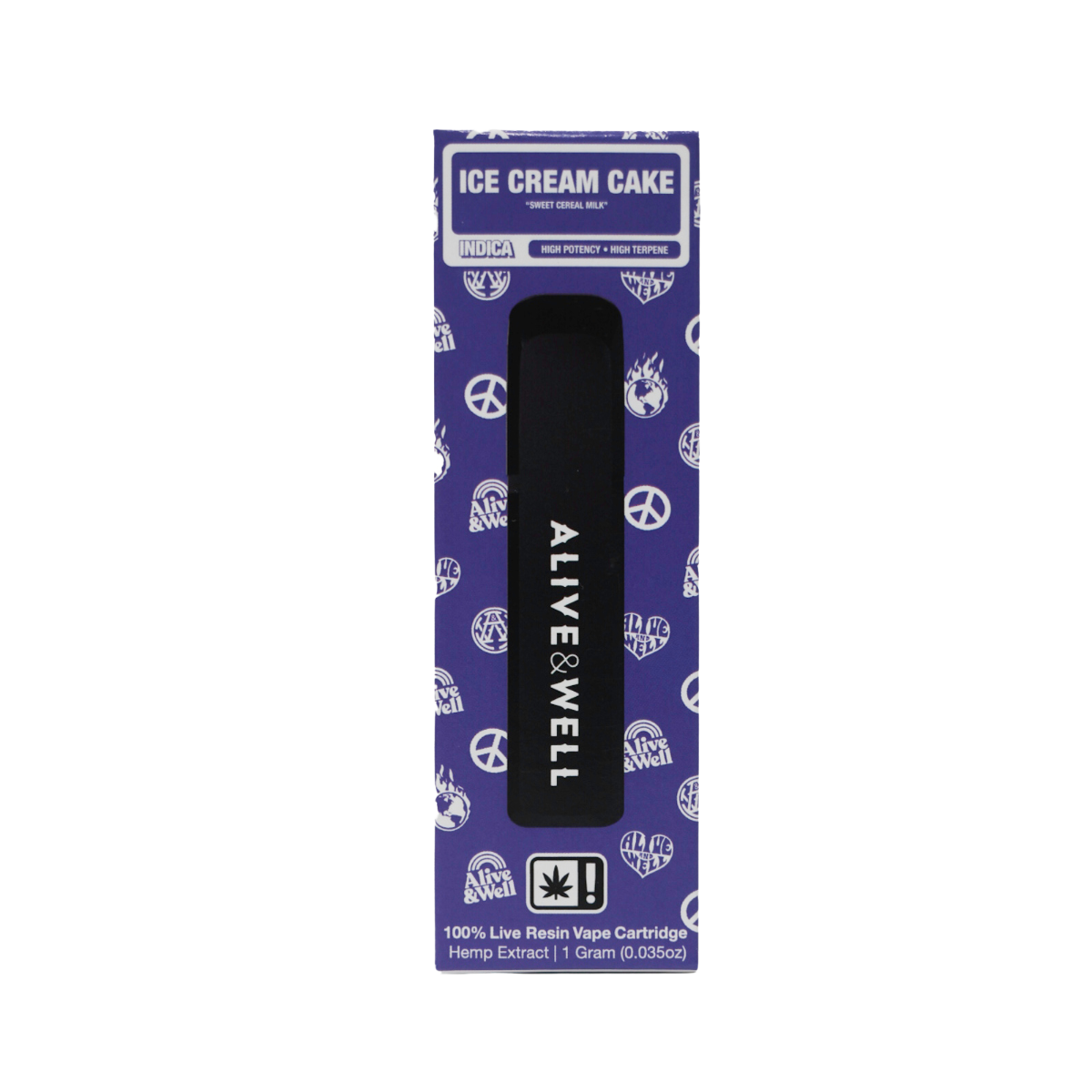 Alive & Well THCa Live Resin All-in-One - 1 Gram - Indica