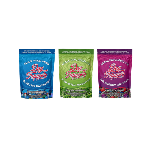 Day Tripper Legal Micro Dose Mushroom Gummies - 10 Count