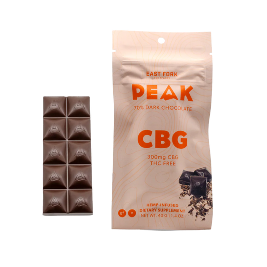 East Fork Cultivars - Chocolate Bar - CBG - 300mg - THC Free