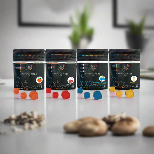 Grateful Meds NC - Functional Mushroom Gummies + Full Spectrum Delta 9