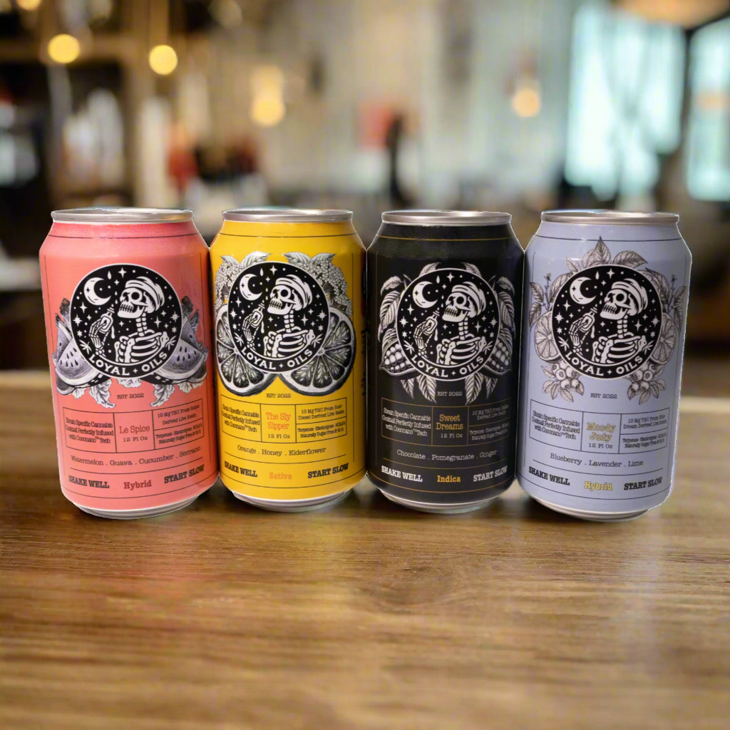 Loyal Oils Delta 9 THC Live Resin Infused Drink 12 oz. - 10mg