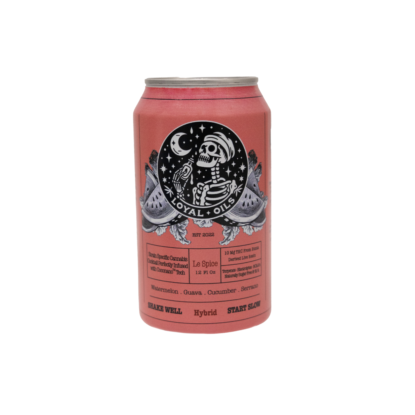 Loyal Oils Delta 9 THC Live Resin Infused Drink 12 oz. - 10mg